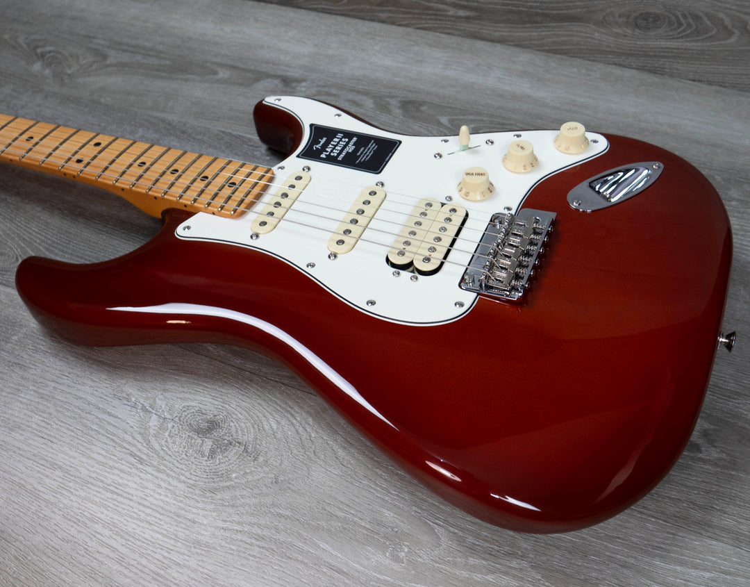 Fender Player II Stratocaster HSS, Maple Fingerboard, Transparent Mocha Burst