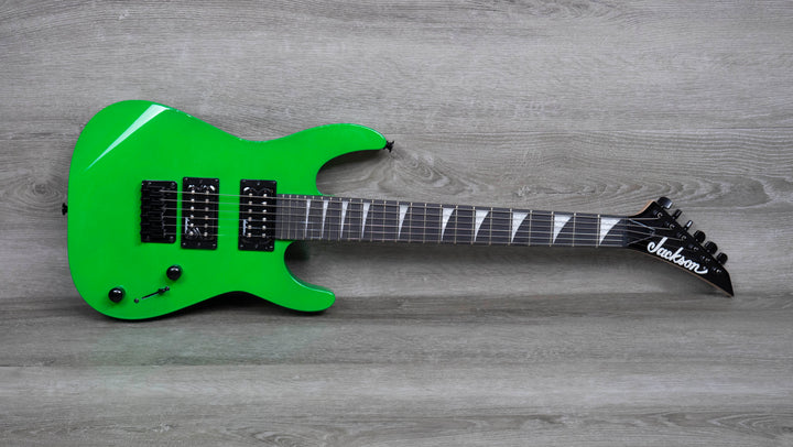 Jackson JS Series Dinky Minion JS1X, Amaranth Fingerboard, Neon Green