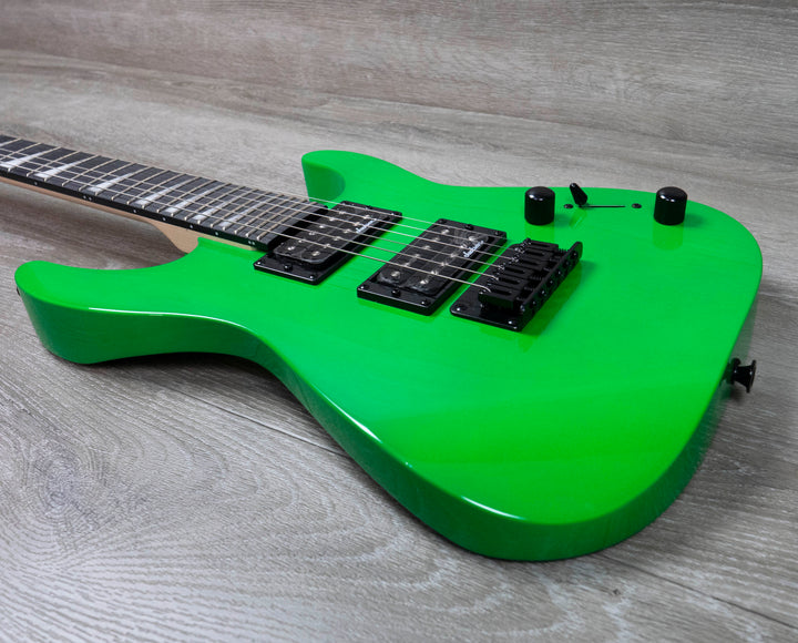 Jackson JS Series Dinky Minion JS1X, Amaranth Fingerboard, Neon Green