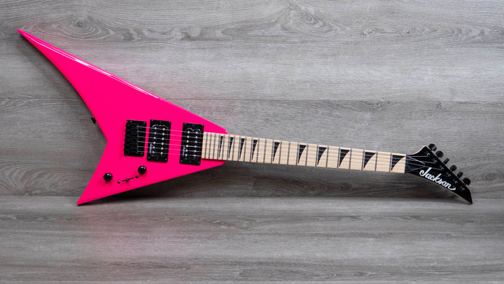 B-Stock Jackson JS Series RR Minion JS1X, Maple Fingerboard, Neon Pink