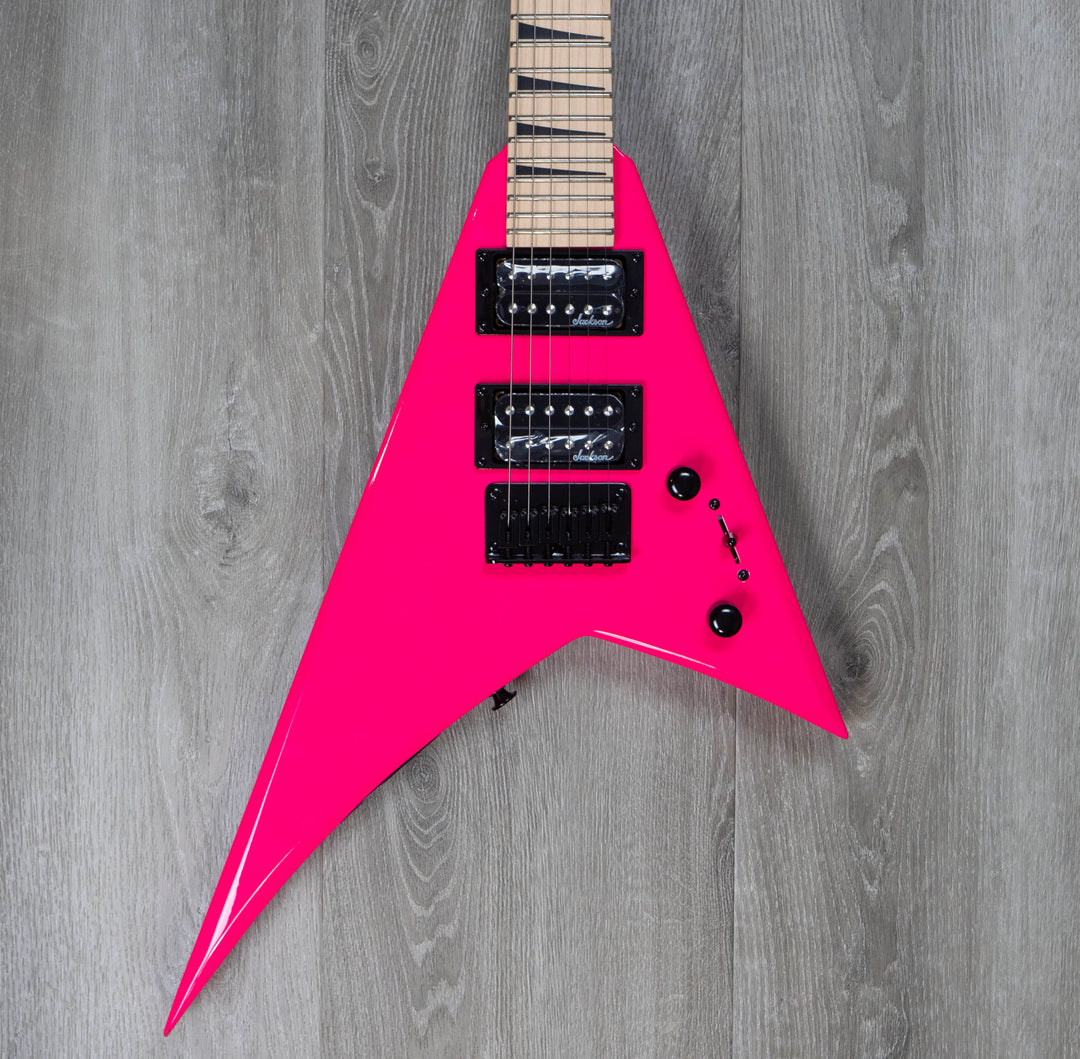 B-Stock Jackson JS Series RR Minion JS1X, Maple Fingerboard, Neon Pink