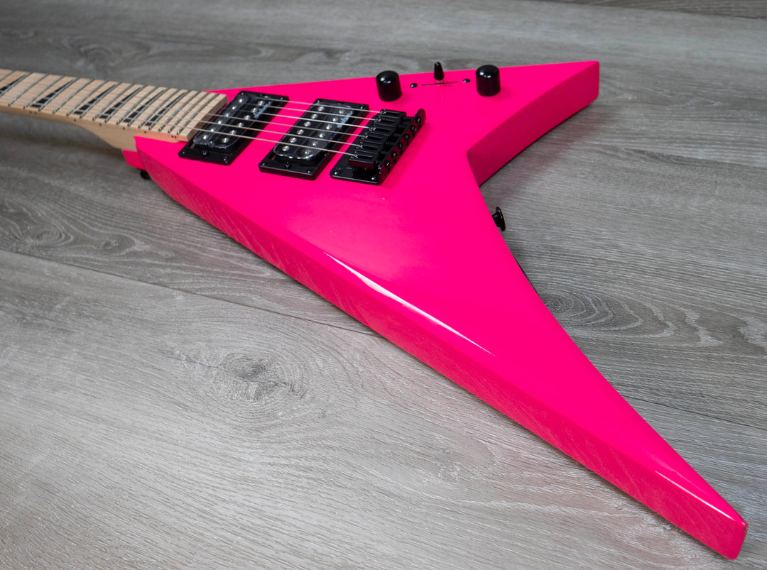 B-Stock Jackson JS Series RR Minion JS1X, Maple Fingerboard, Neon Pink