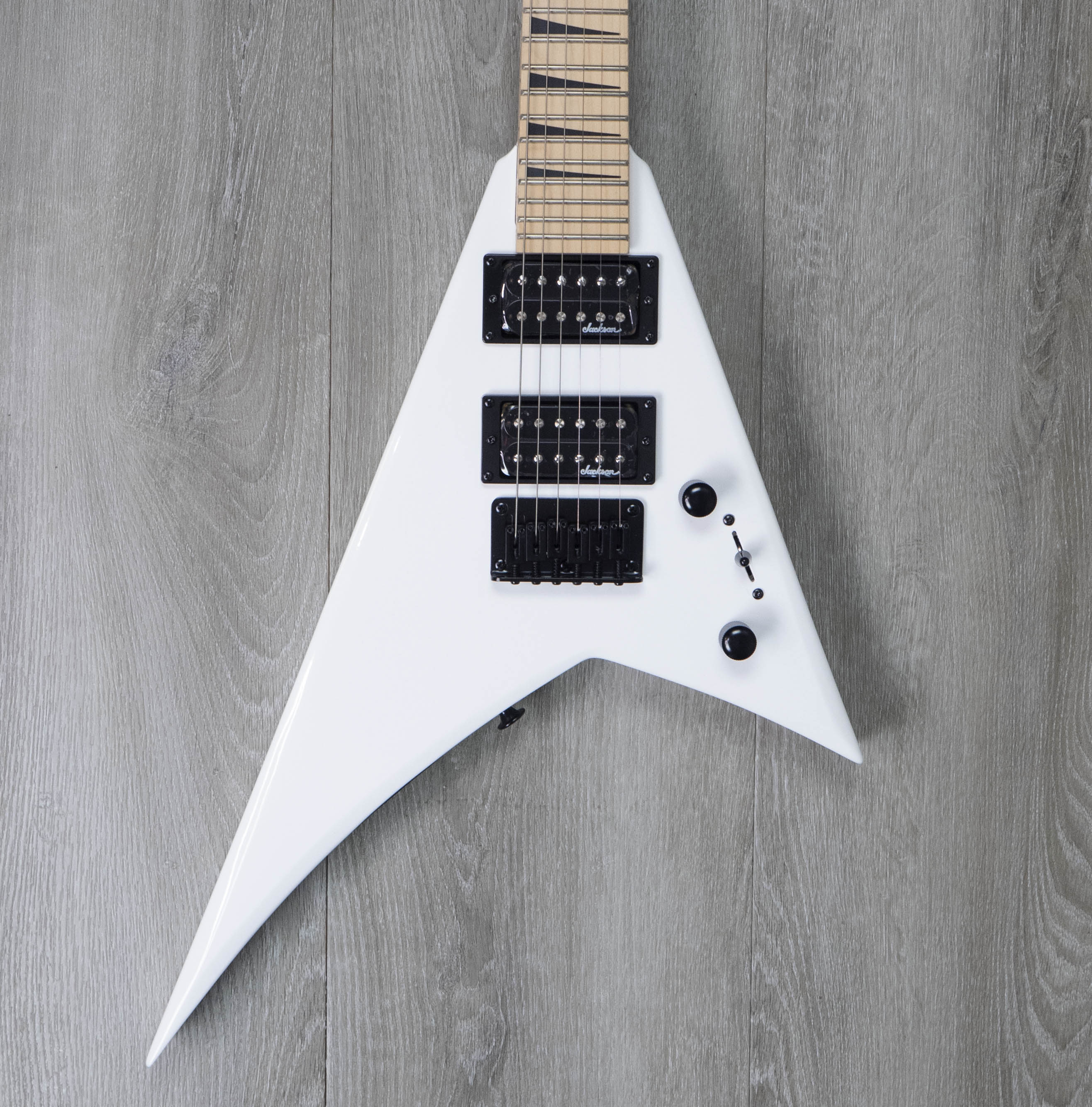 Jackson JS Series RR Minion JS1XM, Maple Fingerboard, Snow White