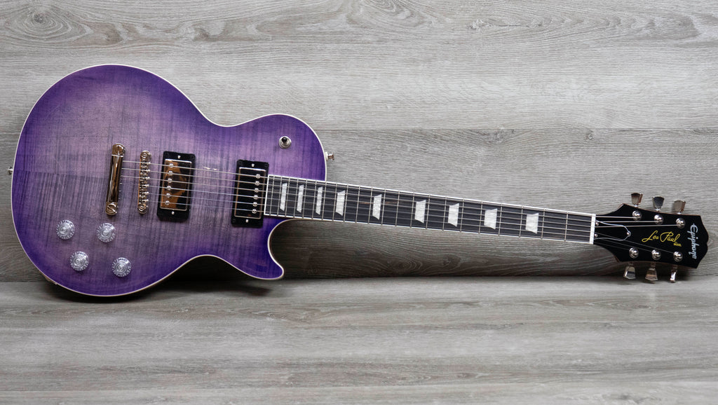 Epiphone Les Paul Modern Figured, Purple Burst – A Strings
