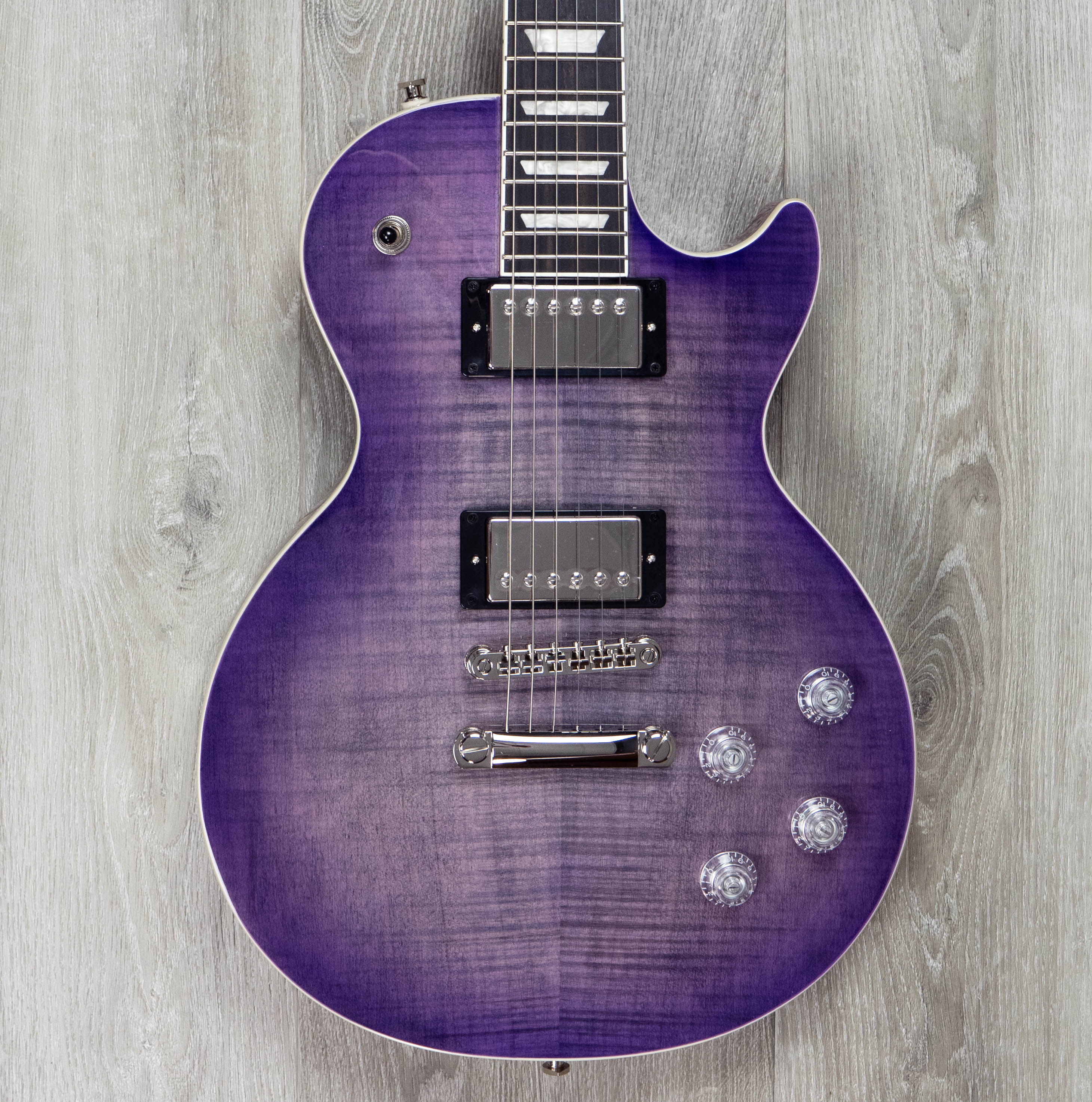 Epiphone Les Paul Modern Figured, Purple Burst – A Strings