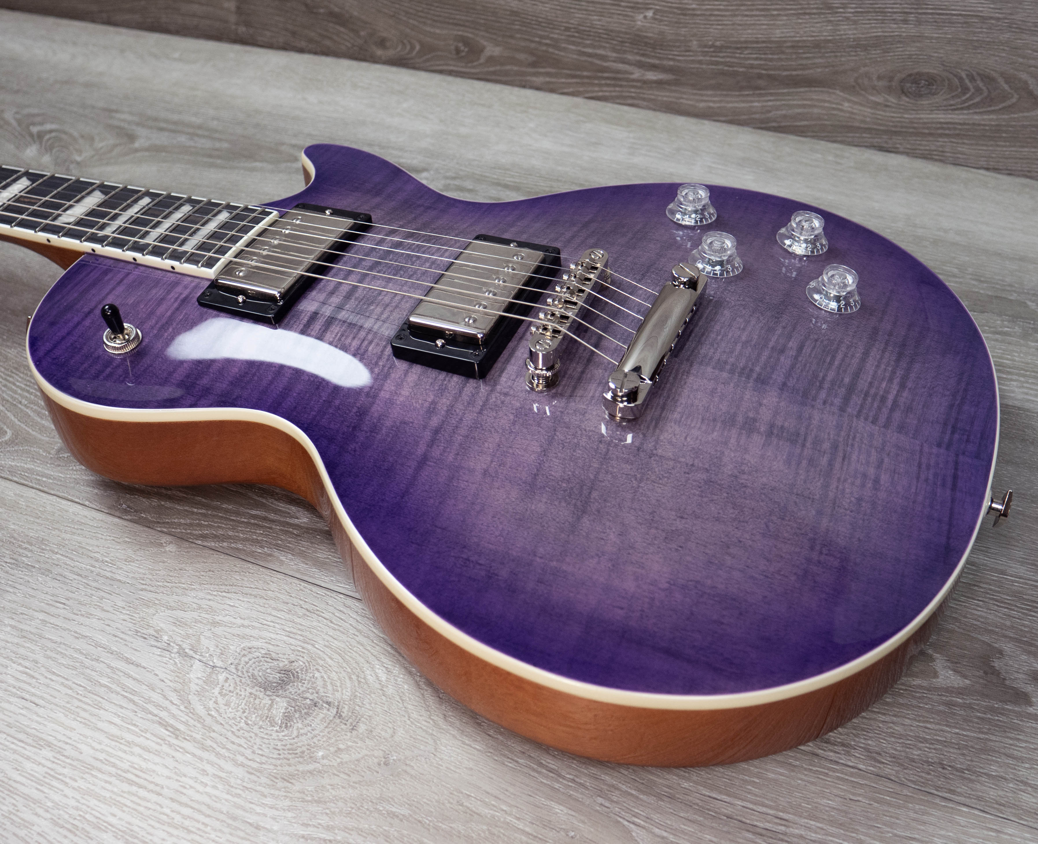 Epiphone Les Paul Modern Figured, Purple Burst – A Strings
