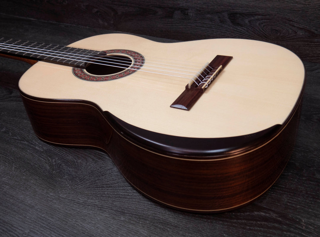 Manuel Rodriguez SUPERIOR C-S, 4/4 size Classical Guitar, Solid Spruce Top, Indian Rosewood Back and Sides