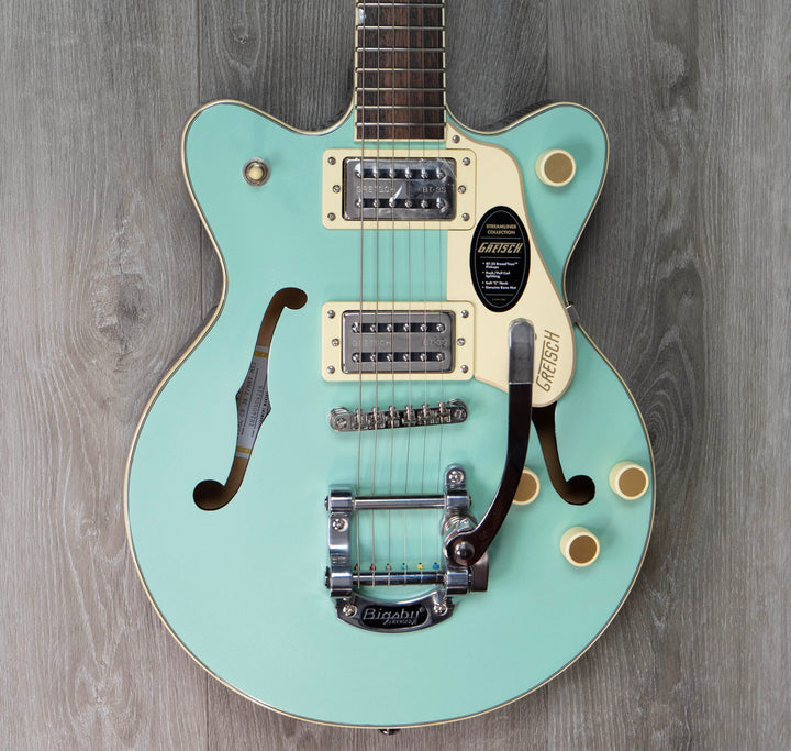 Gretsch FSR Streamliner Center Block Junior with Bigsby, Mint Metallic