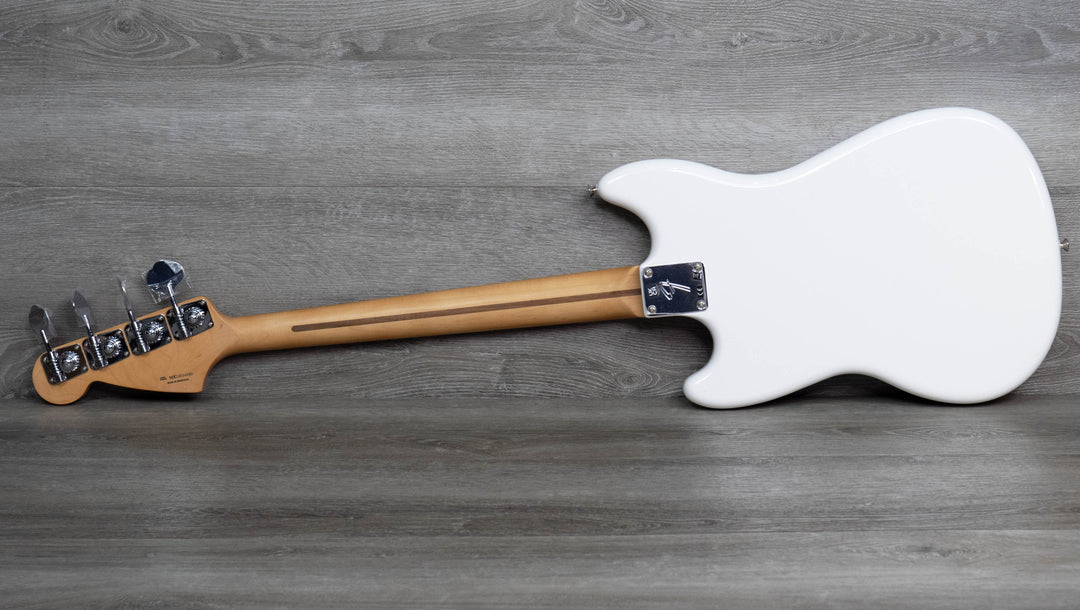 Fender Player II Mustang Bass PJ, Maple Fingerboard, Polar White