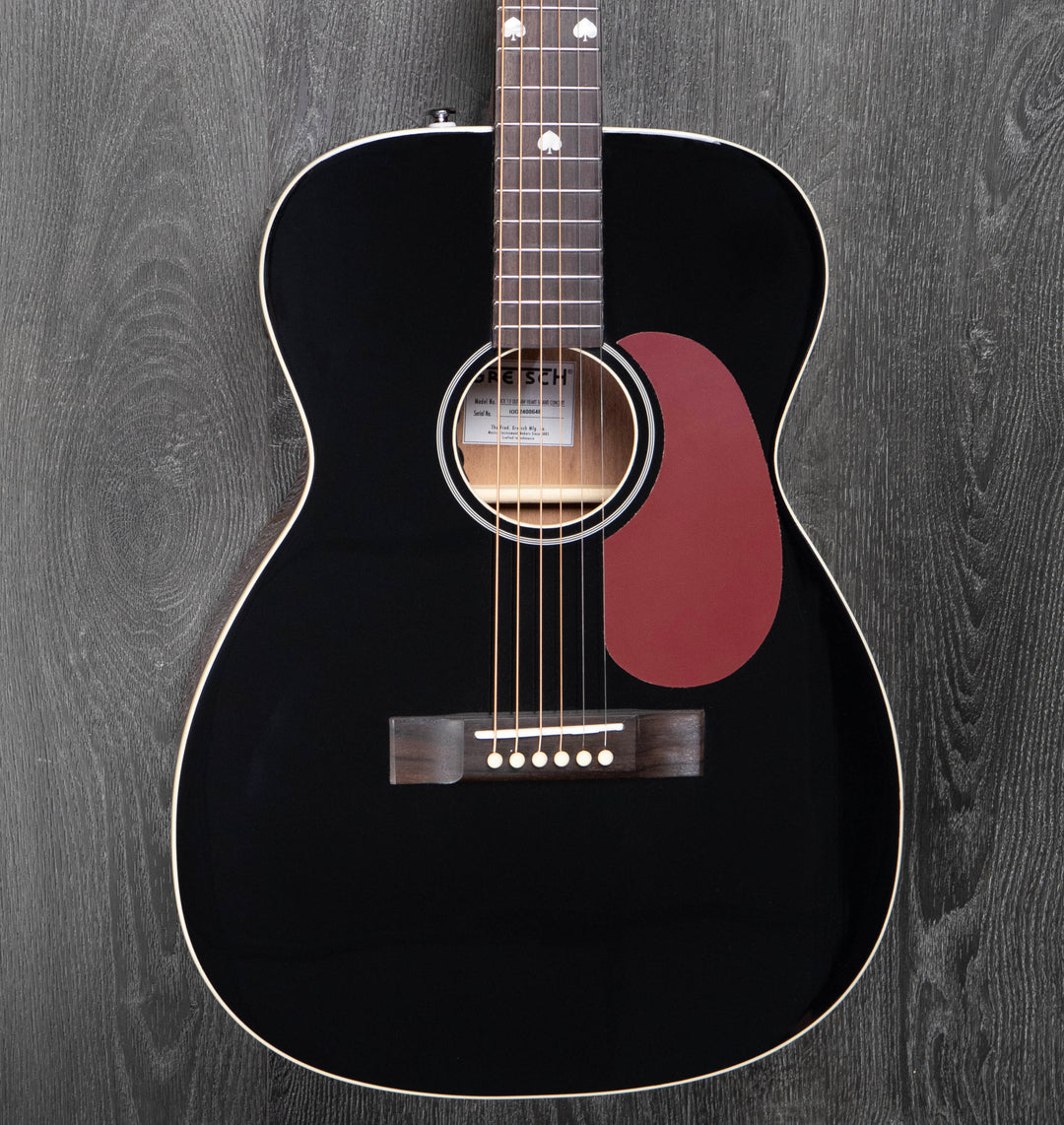 Guitare électro-acoustique de concert Gretsch Nick 13 Outlaw Grand, noire