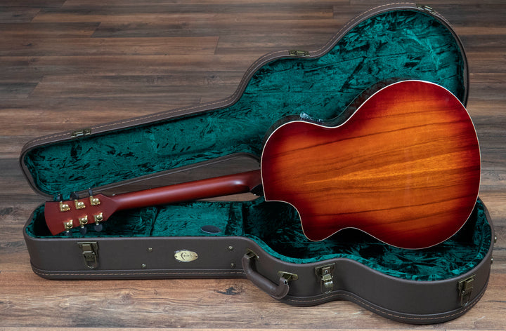 Faith Blood Moon Burst Neptune Electro-Acoustic, All Solid Indonesian Trembesi