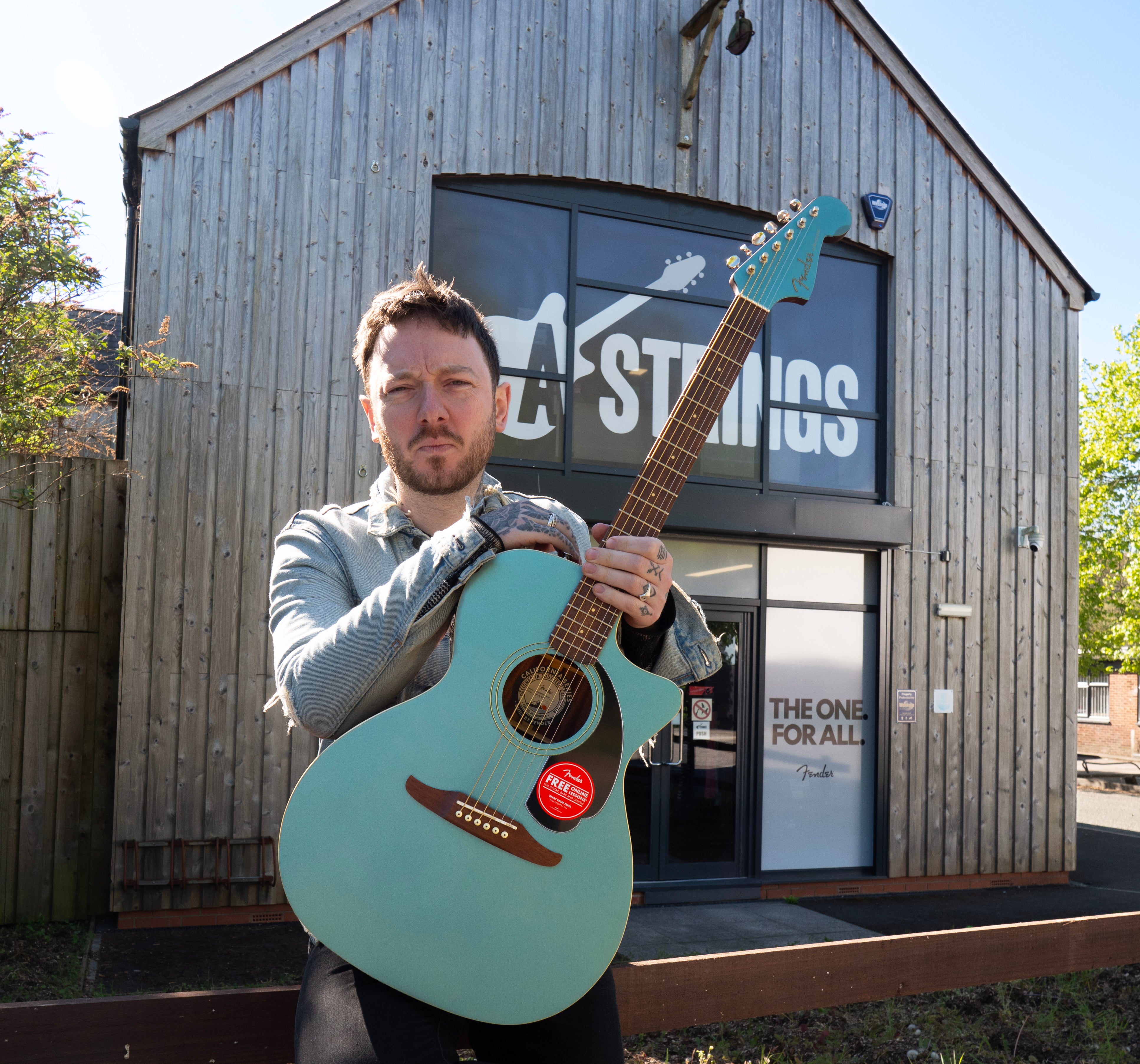 Fender Newporter Player Electro-Acoustic, Walnut Fingerboard