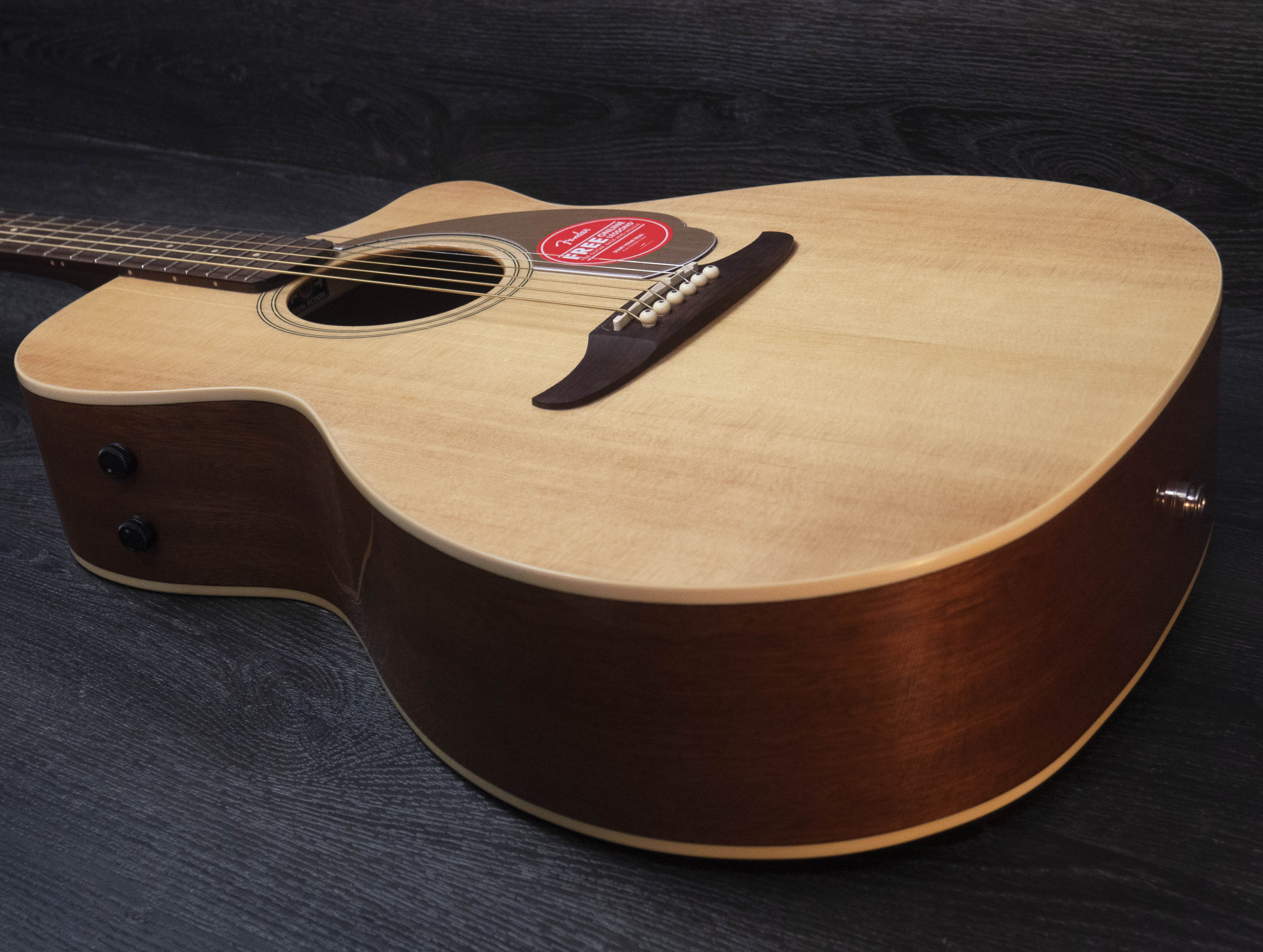 Fender Newporter Player Electro-Acoustic Guitar, Walnut