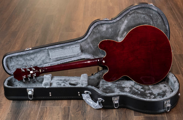Epiphone Noel Gallagher Riviera, Dark Wine Red
