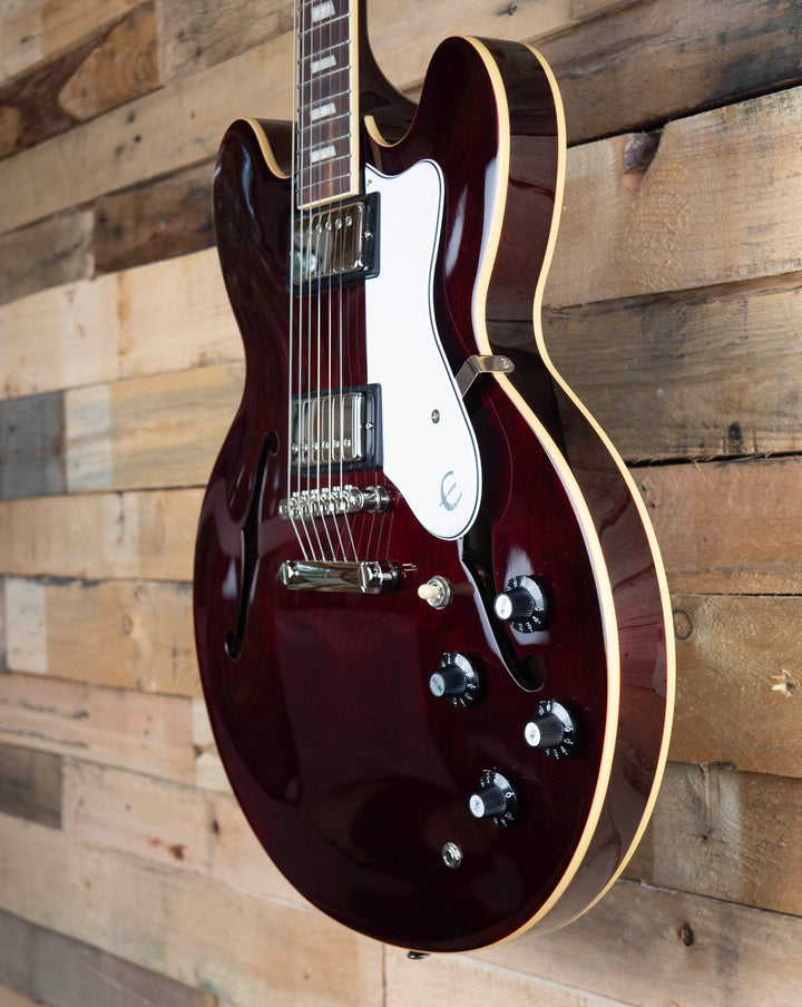 Epiphone Noel Gallagher Riviera, Dark Wine Red