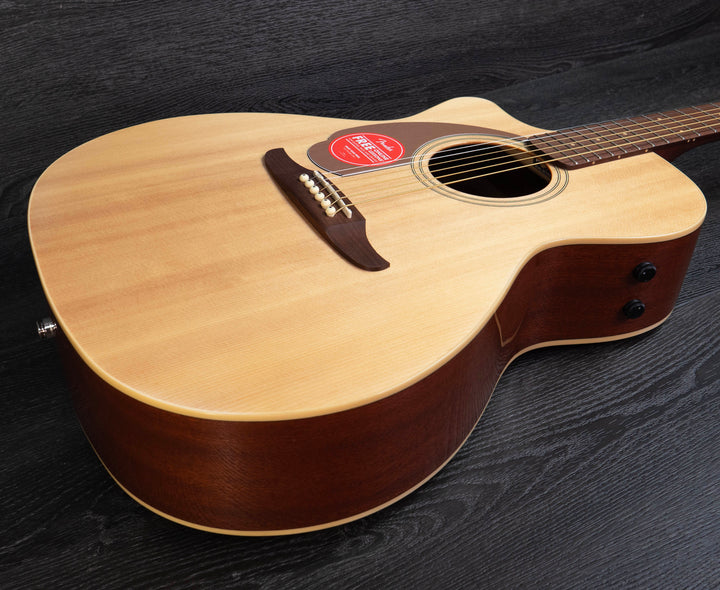 Fender Newporter Player Left-Handed Electro-Acoustic Guitar, Walnut Fingerboard, Natural