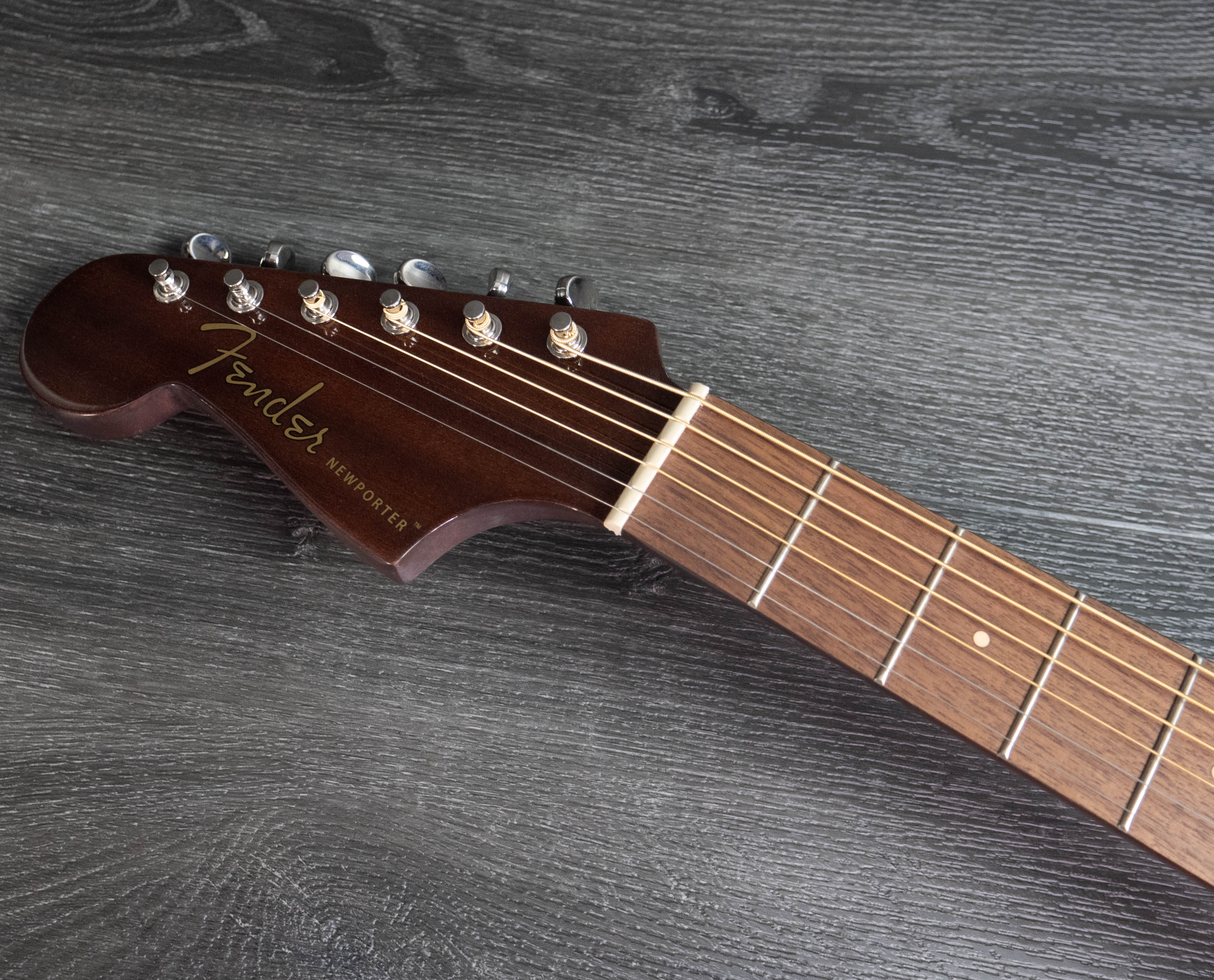 Fender Newporter Player Left-Handed Electro-Acoustic Guitar