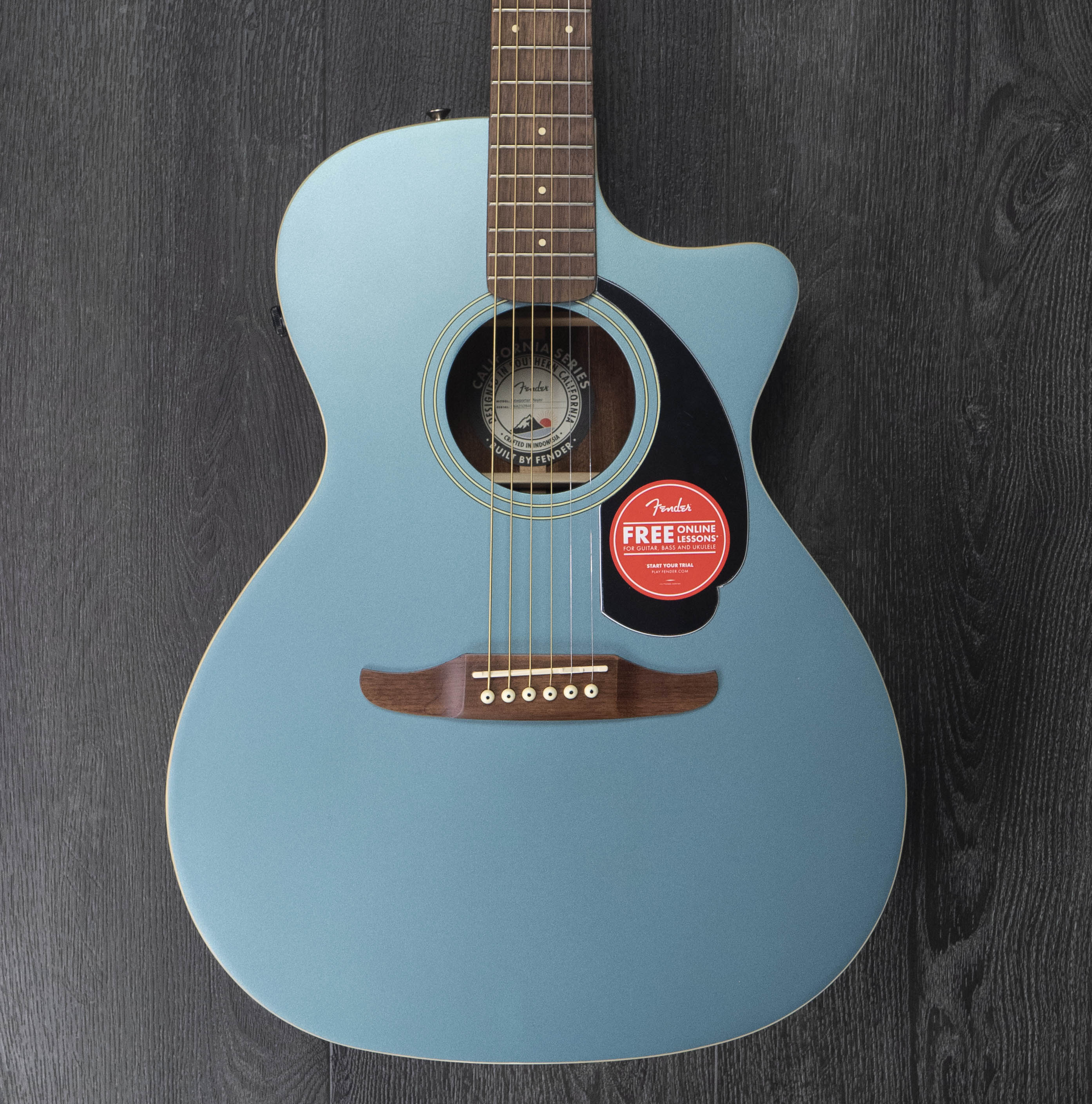 Fender Newporter Player Electro-Acoustic, Walnut Fingerboard