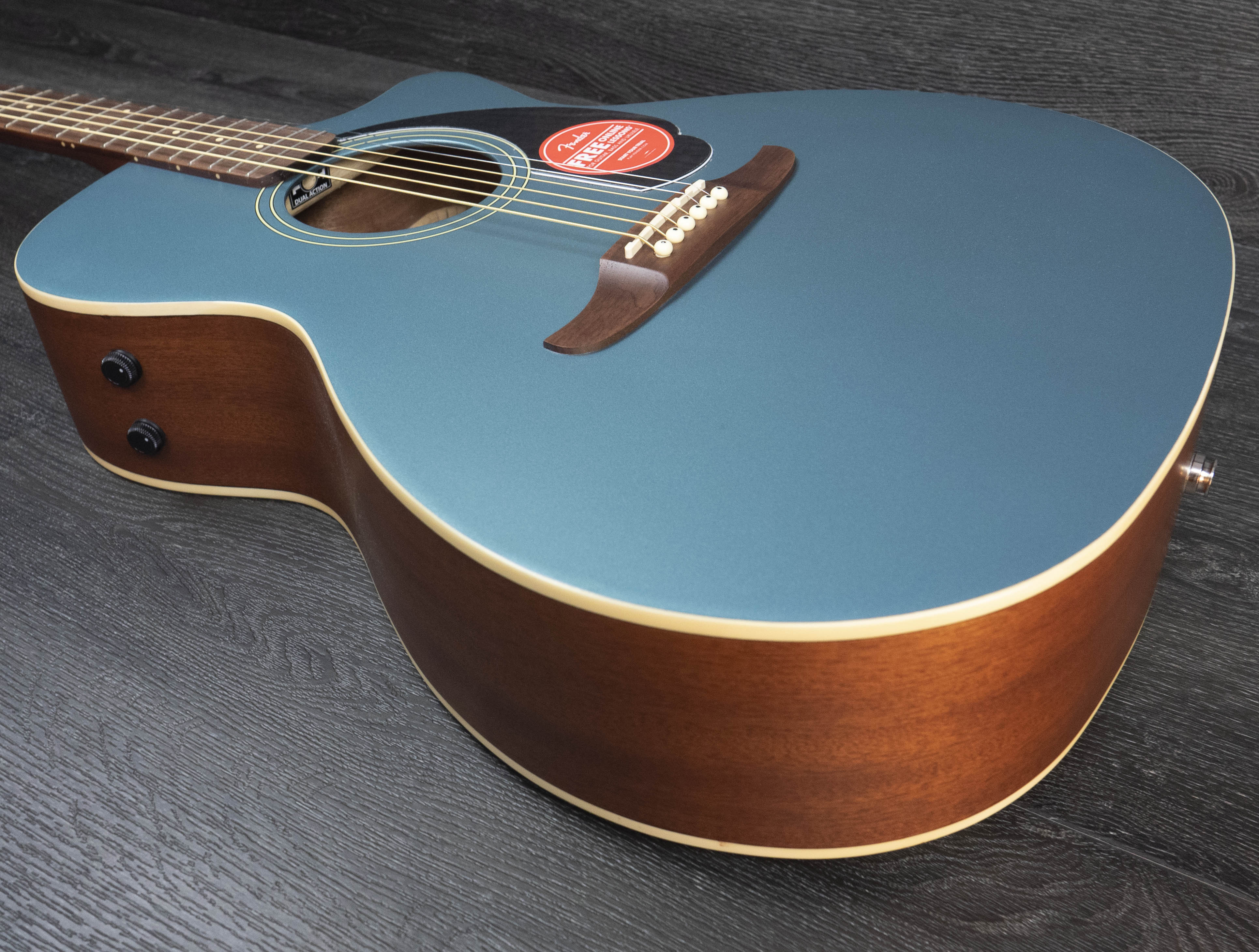 ギター Fender Newporter Player (Tidepool) Fender Acoustics 【数量限定特価】 Fender Newporter Player