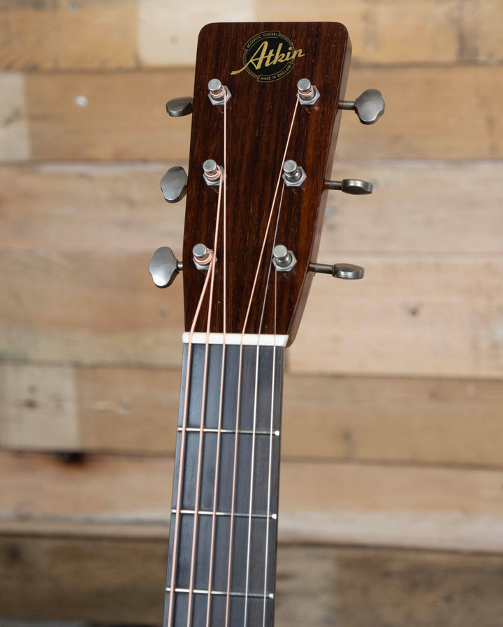Atkin OM37 Orchestra Model Acoustic Guitar, Natual