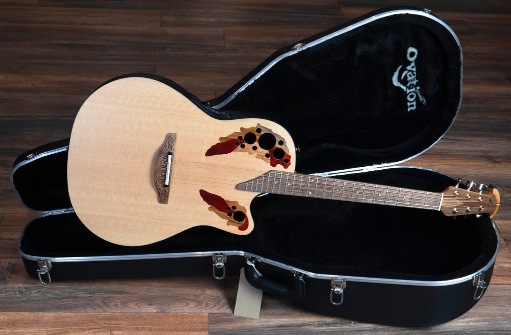 Ovation (USA) 1768-4S-G Pro Series Elite, Natural – A Strings