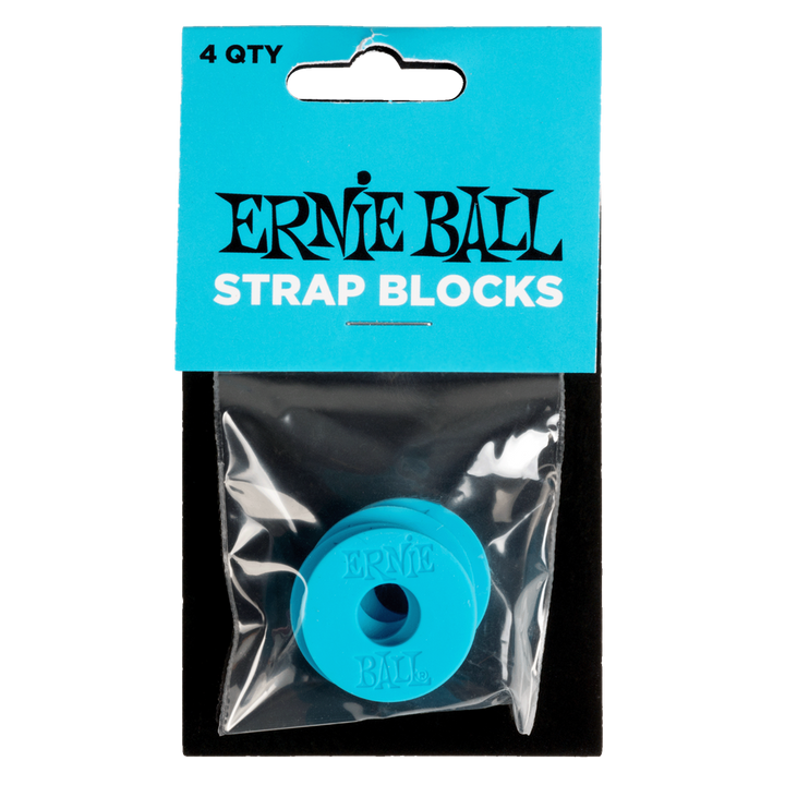 Ernie Ball Strap Blocks (4 pack) - Blue
