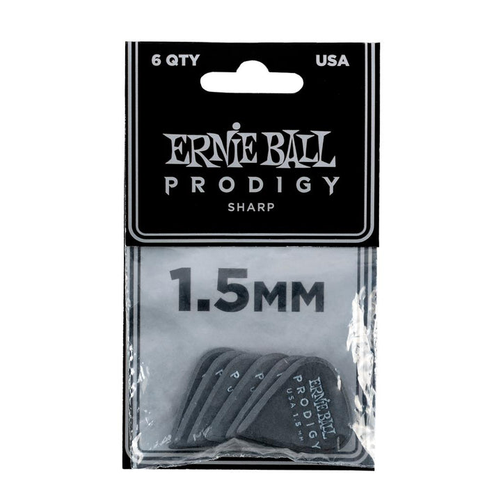 Ernie Ball Prodigy Sharp Picks, 6-Pack