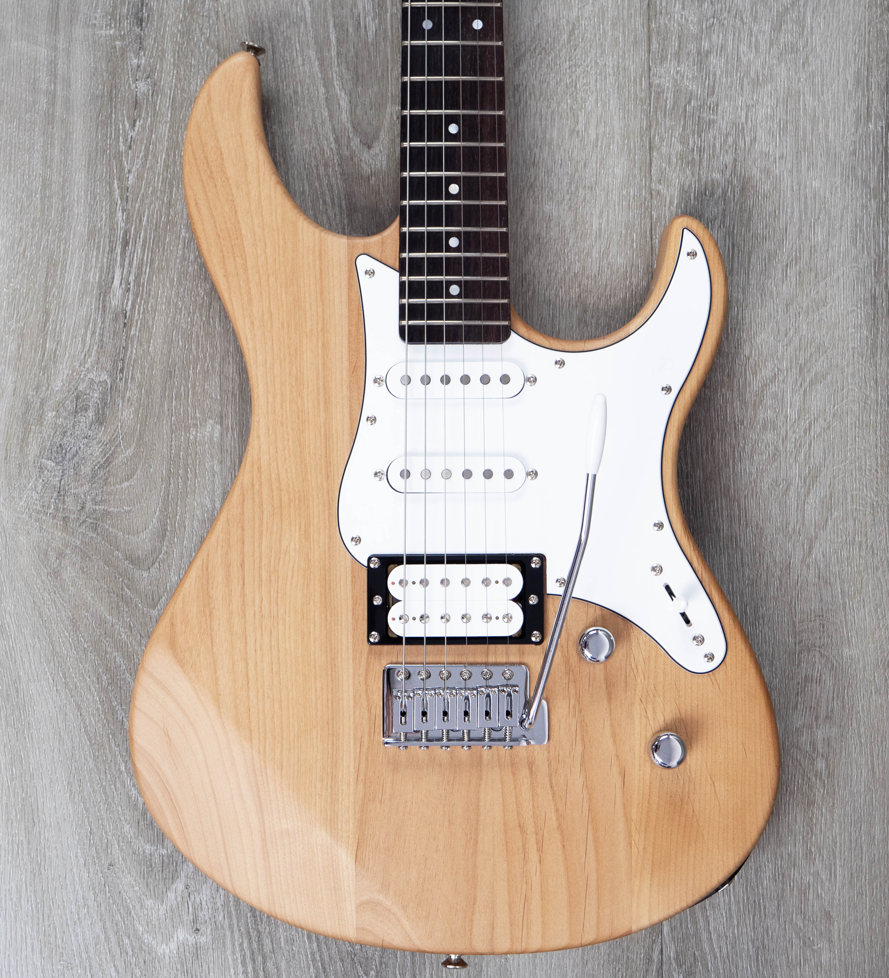 Yamaha Pacifica 112V Electric Guitar, Yellow Natural Satin – A Strings