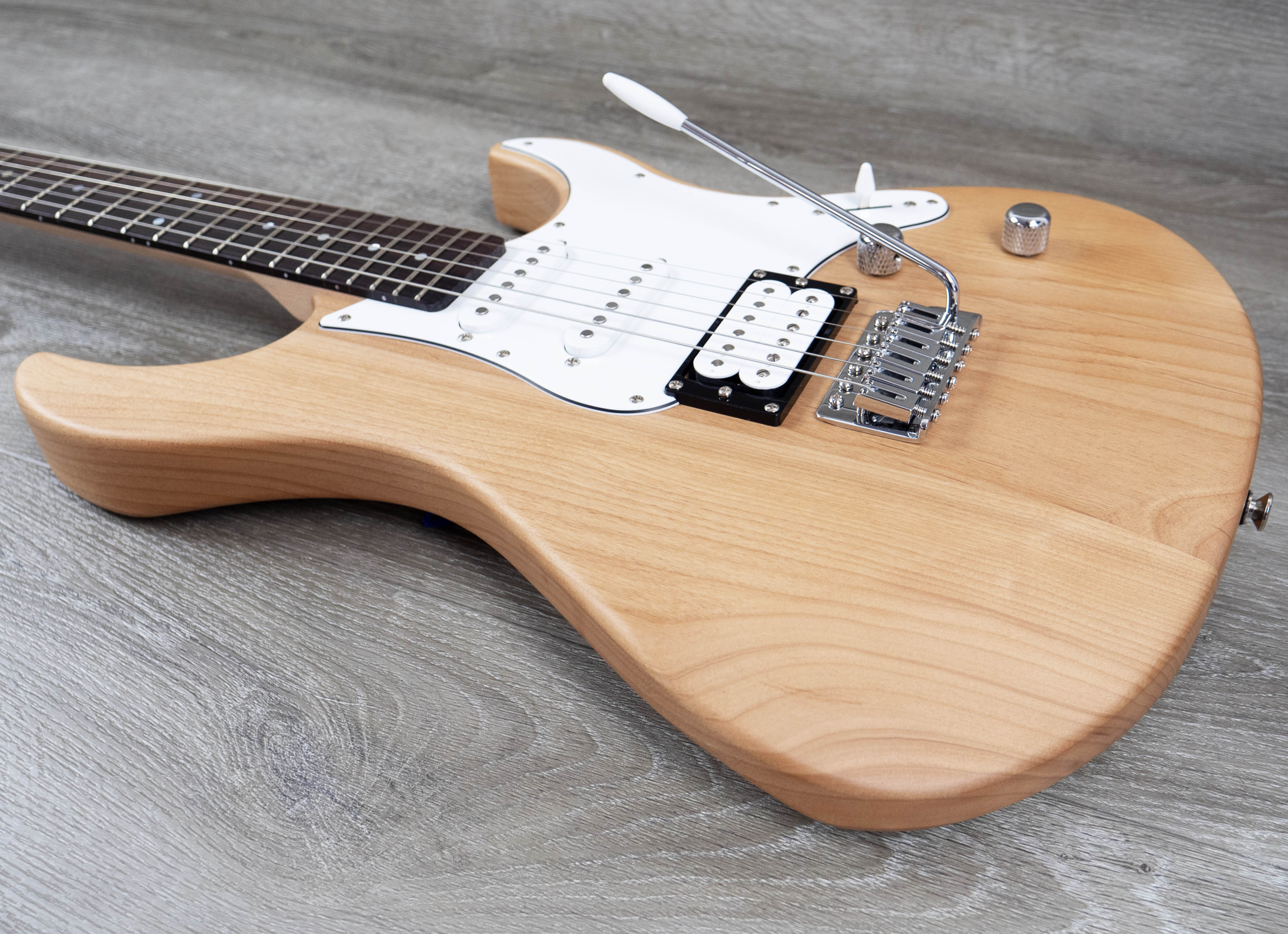 Yamaha Pacifica 112V Electric Guitar, Yellow Natural Satin – A Strings