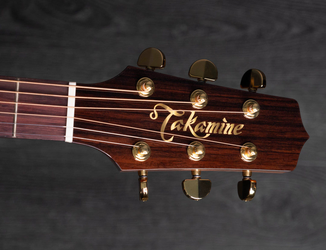 Guitarra Takamine P5DC Pro Series Dreadnought con tapa de abeto y corte tipo cutaway