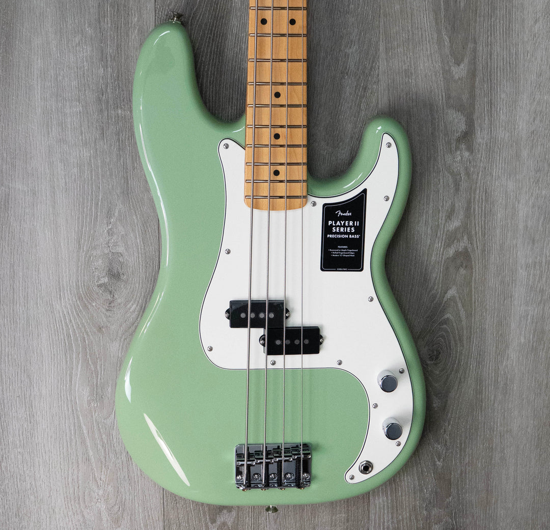 Fender Player II Precision Bass, touche en érable, bouleau vert