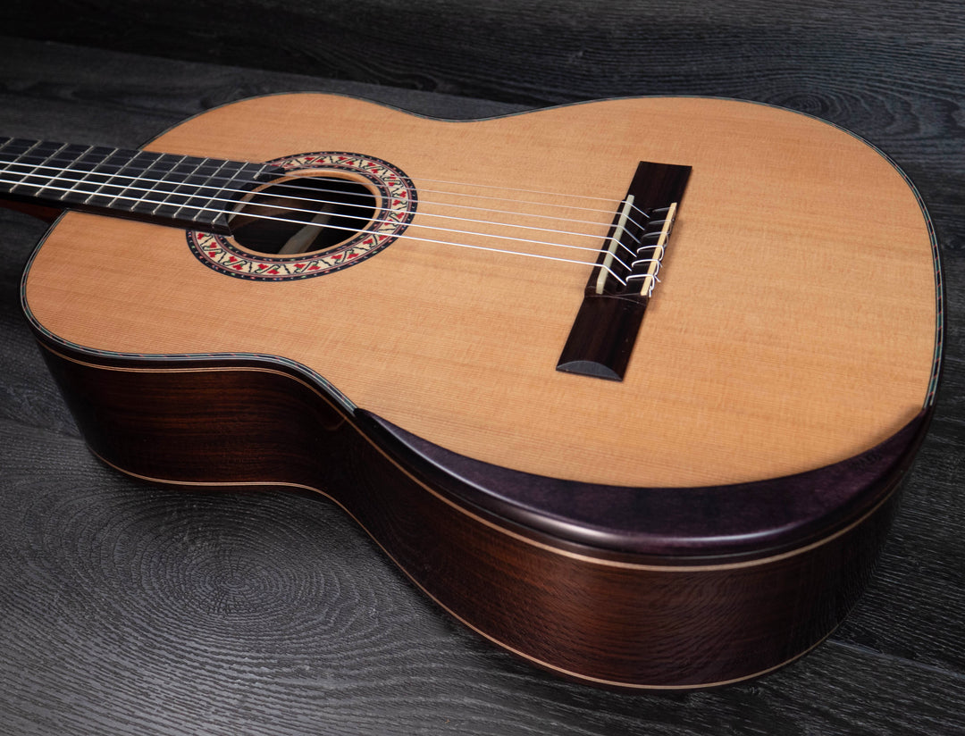 Manuel Rodriguez MAGISTRAL F-C, 4/4 size Classical Guitar, All solid Cedar top, Solid Palisander