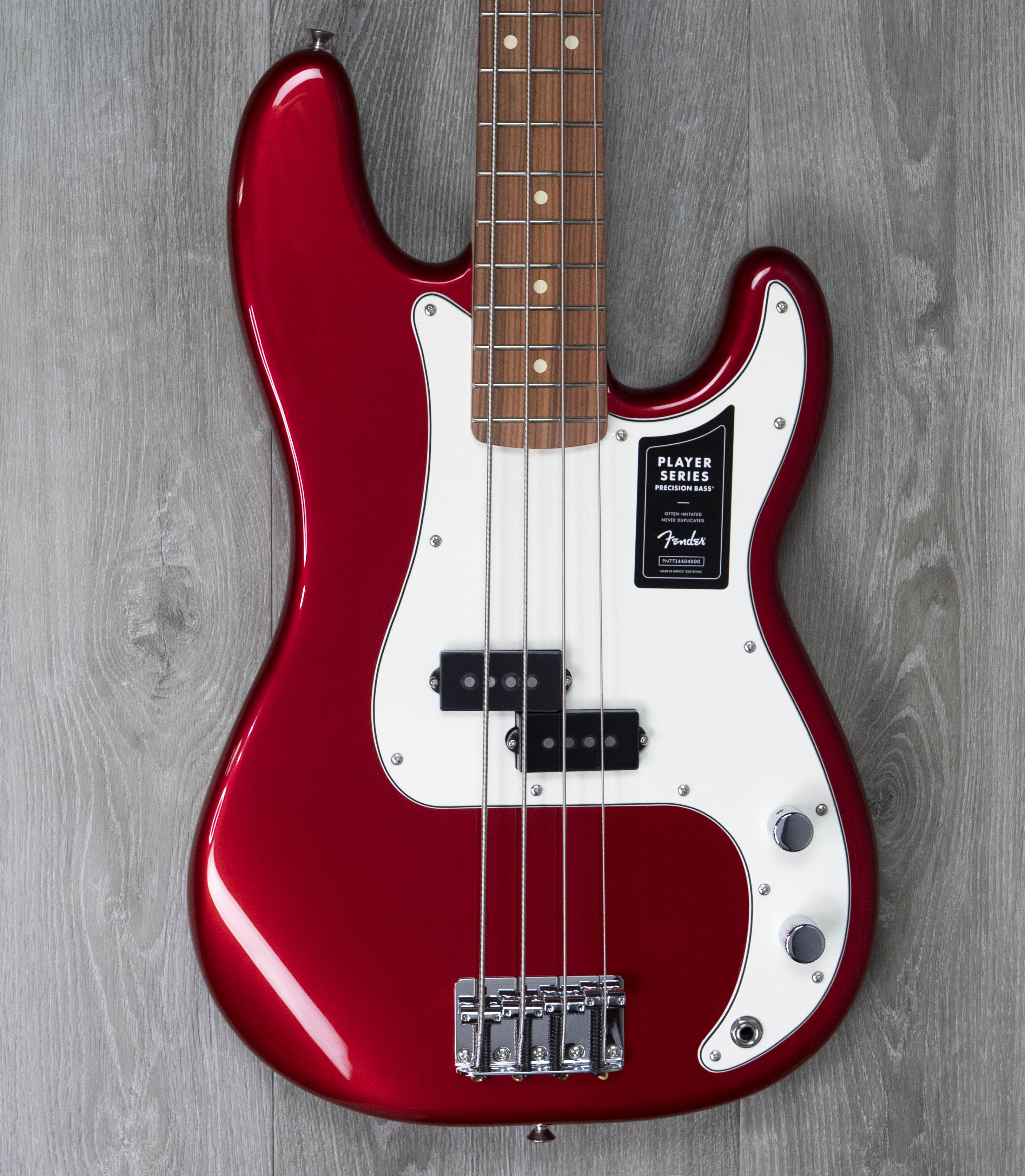 Fender Player Precision Bass, Pau Ferro Fingerboard, Candy Apple
