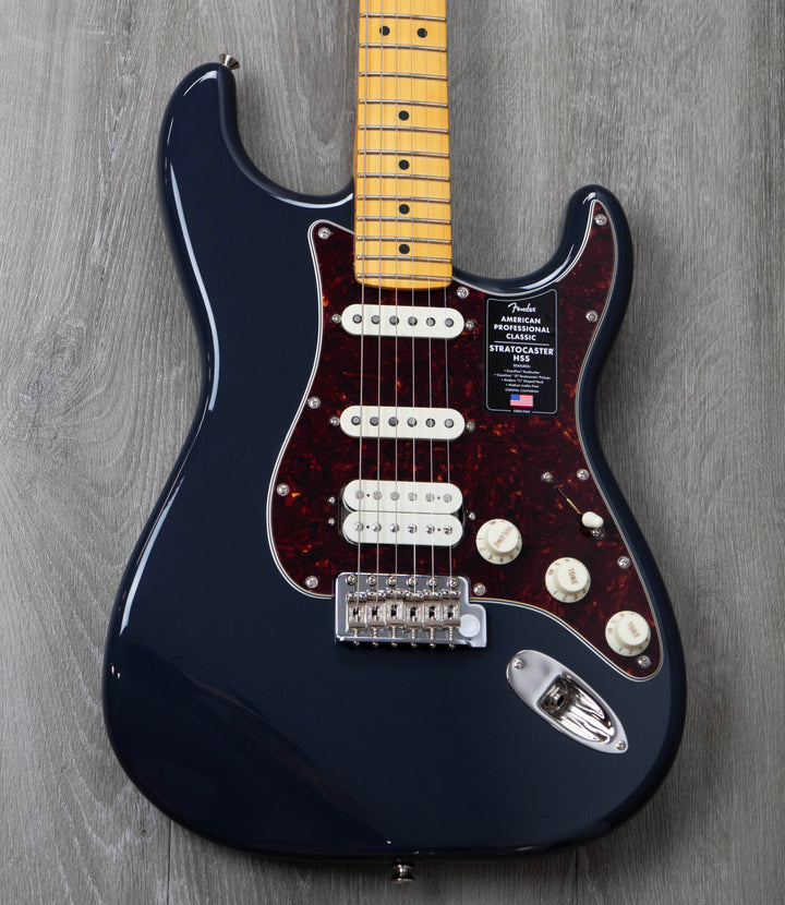 Fender American Professional Classic Stratocaster HSS, Rosewood Fingerboard, Faded Black