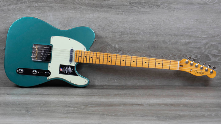 Fender American Professional Classic Telecaster, Maple Fingerboard, Faded Sherwood Green Metallic