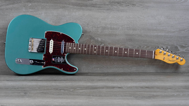 Fender American Professional Classic Hotshot Telecaster, Rosewood Fingerboard, Faded Sherwood Green Metallic