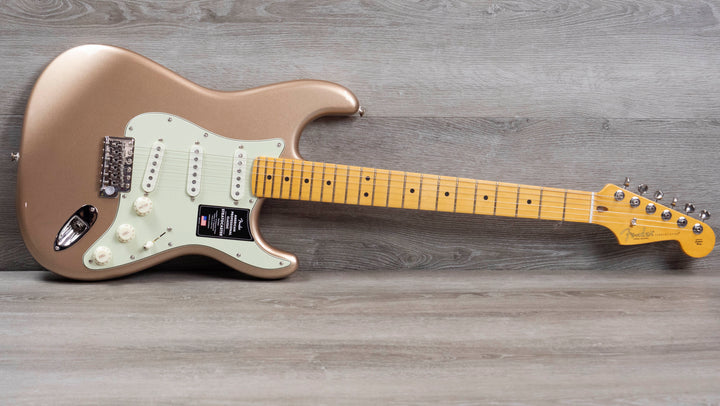 Fender American Professional Classic Stratocaster, Maple Fingerboard, Faded Firemist Gold