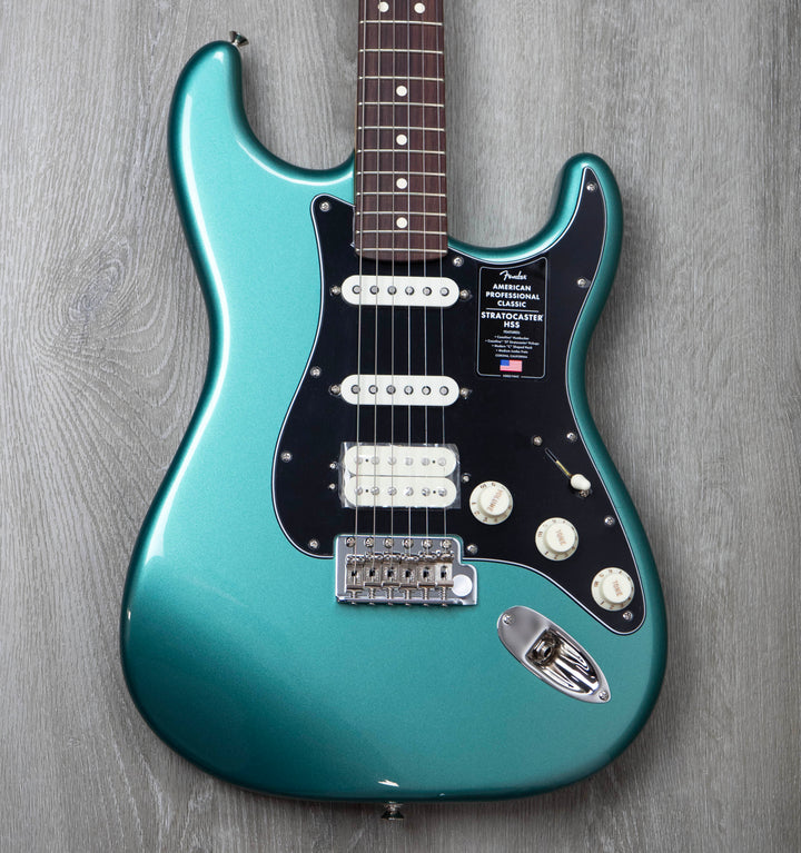 Fender American Professional Classic Stratocaster HSS, Rosewood Fingerboard, Faded Sherwood