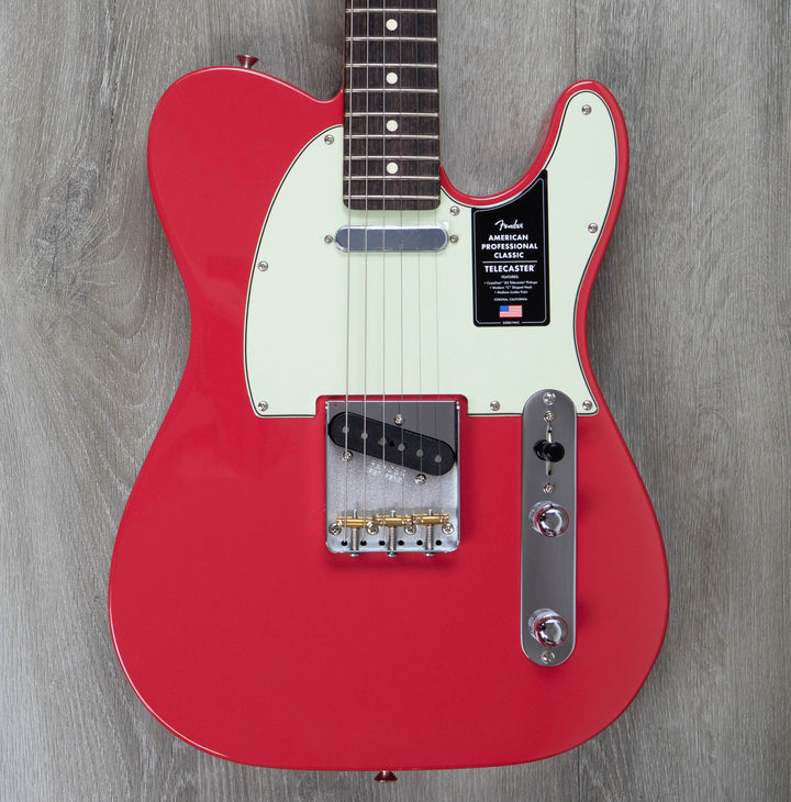 Fender American Professional Classic Telecaster, Rosewood Fingerboard, Faded Dakota Red