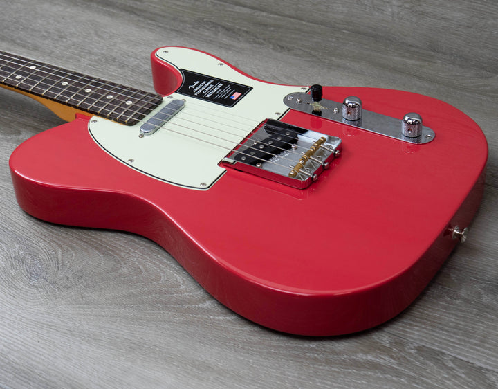Fender American Professional Classic Telecaster, Rosewood Fingerboard, Faded Dakota Red