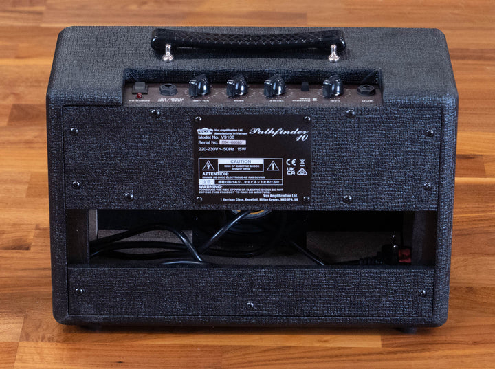 Vox Pathfinder 10W Guitar Amp Combo, 1 x 6.5" Speaker, Black