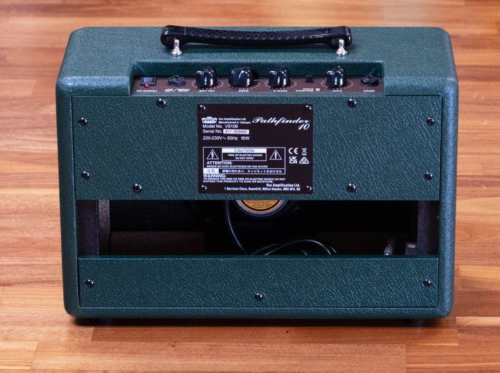Vox Pathfinder 10W Guitar Amp Combo, 1 x 6.5" Speaker, British Racing Green