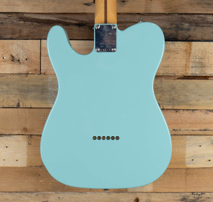Fender 75th Anniversary Player II Telecaster, Rosewood Fingerboard. Daphne Blue
