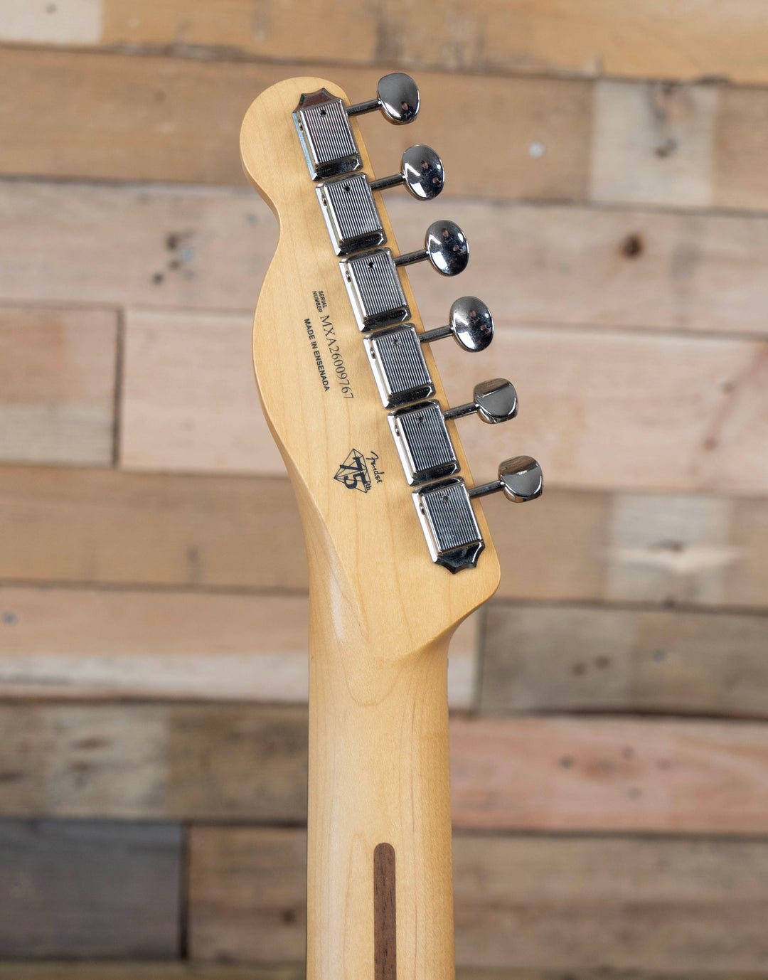 Fender 75th Anniversary Player II Telecaster, Rosewood Fingerboard. Daphne Blue