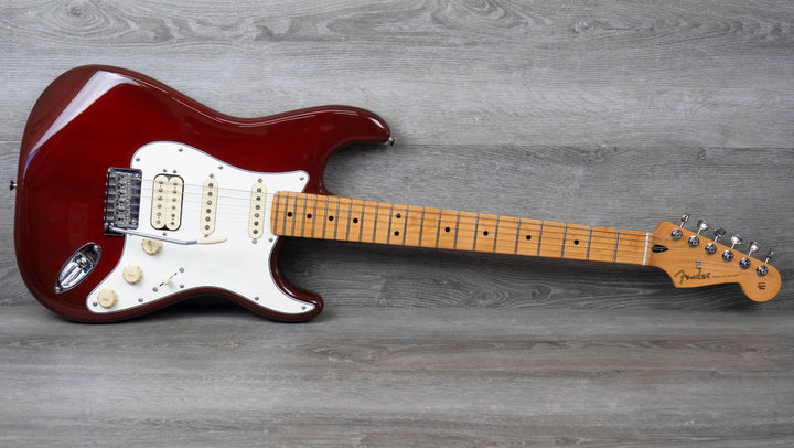 Fender Player II Stratocaster HSS, touche en érable, Transparent Mocha Burst