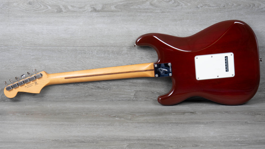 Fender Player II Stratocaster HSS, touche en érable, Transparent Mocha Burst