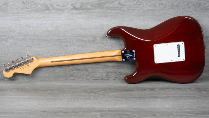 Fender Player II Stratocaster HSS, touche en érable, Transparent Mocha Burst