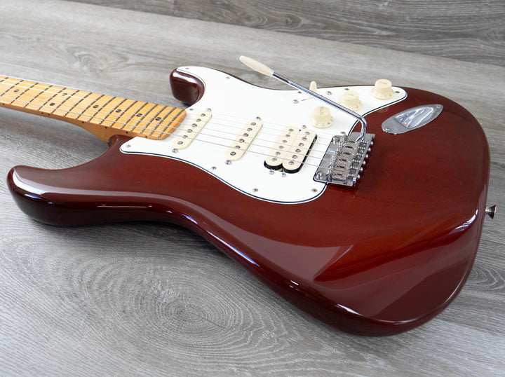 Fender Player II Stratocaster HSS, touche en érable, Transparent Mocha Burst