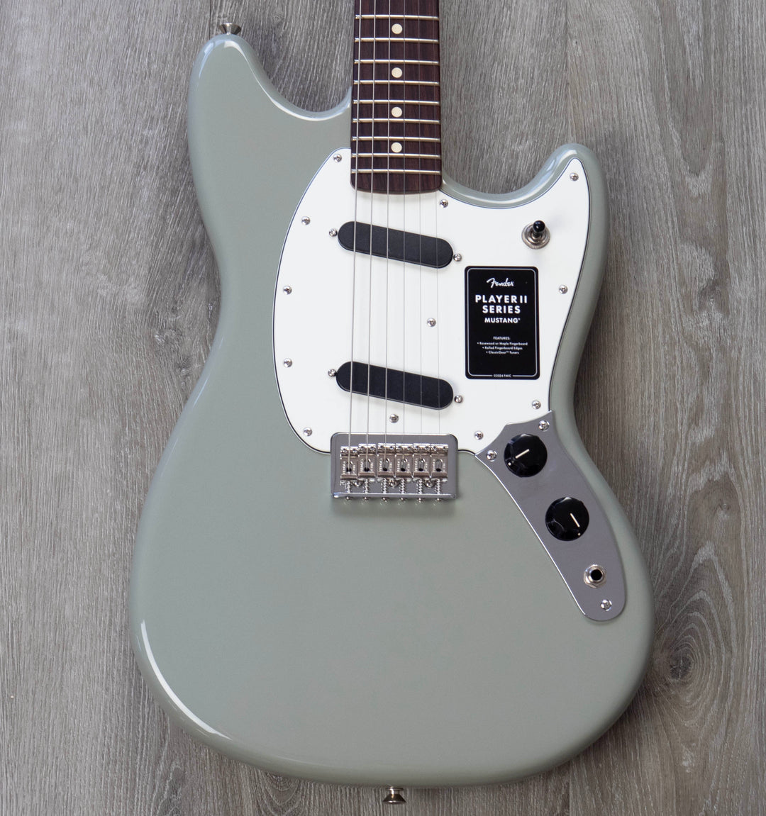Fender Player II Mustang, Rosewood Fingerboard, Cactus Gray