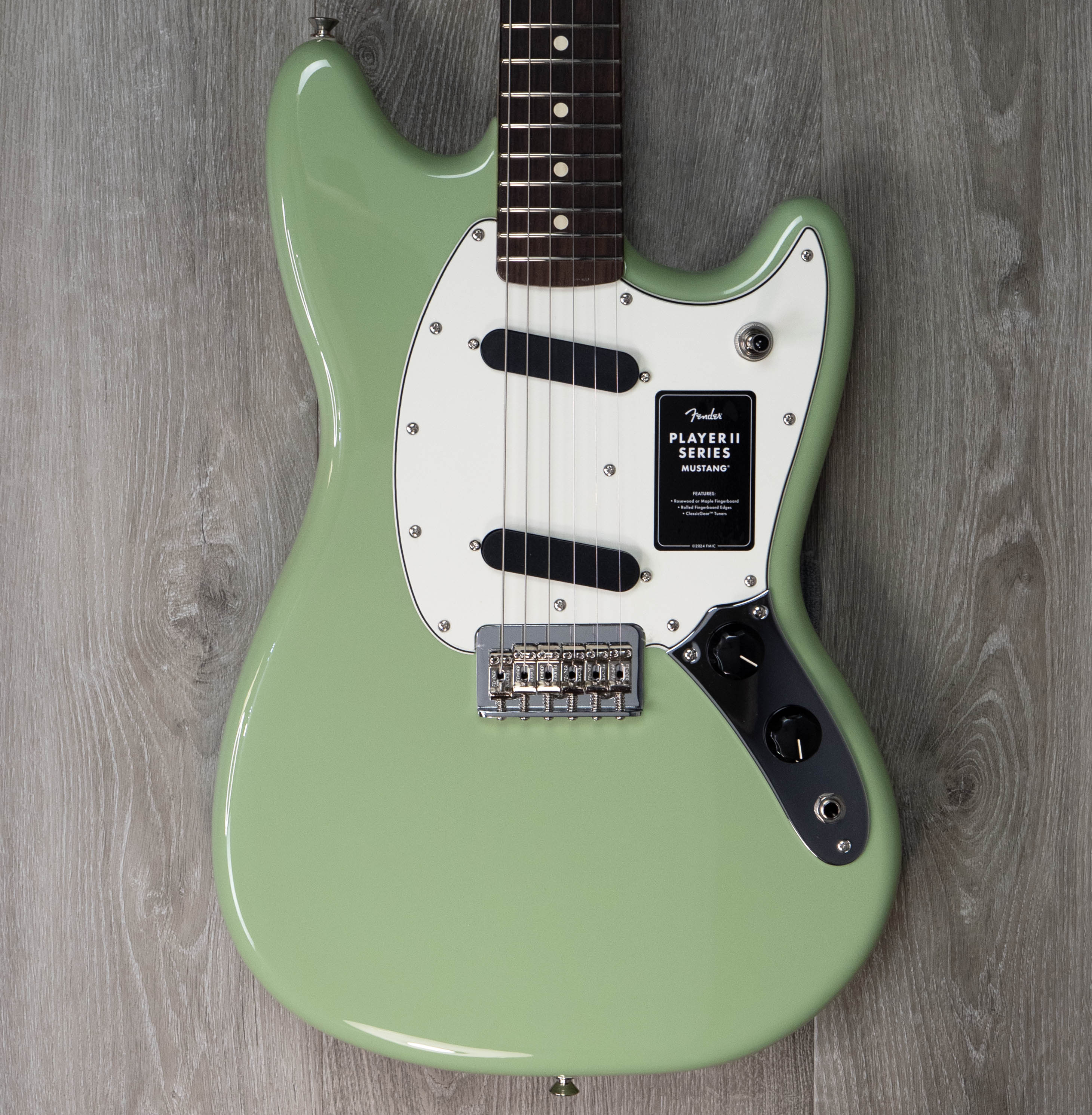 Fender Player II Mustang, Rosewood Fingerboard, Birch Green – A